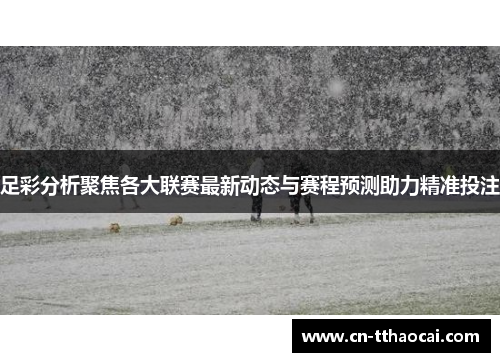 足彩分析聚焦各大联赛最新动态与赛程预测助力精准投注