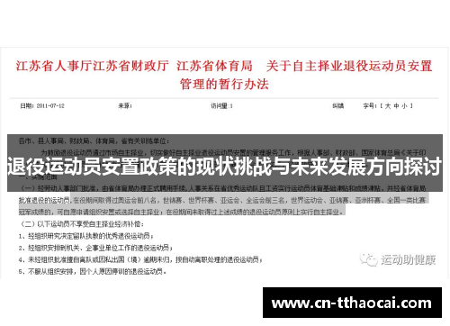 退役运动员安置政策的现状挑战与未来发展方向探讨